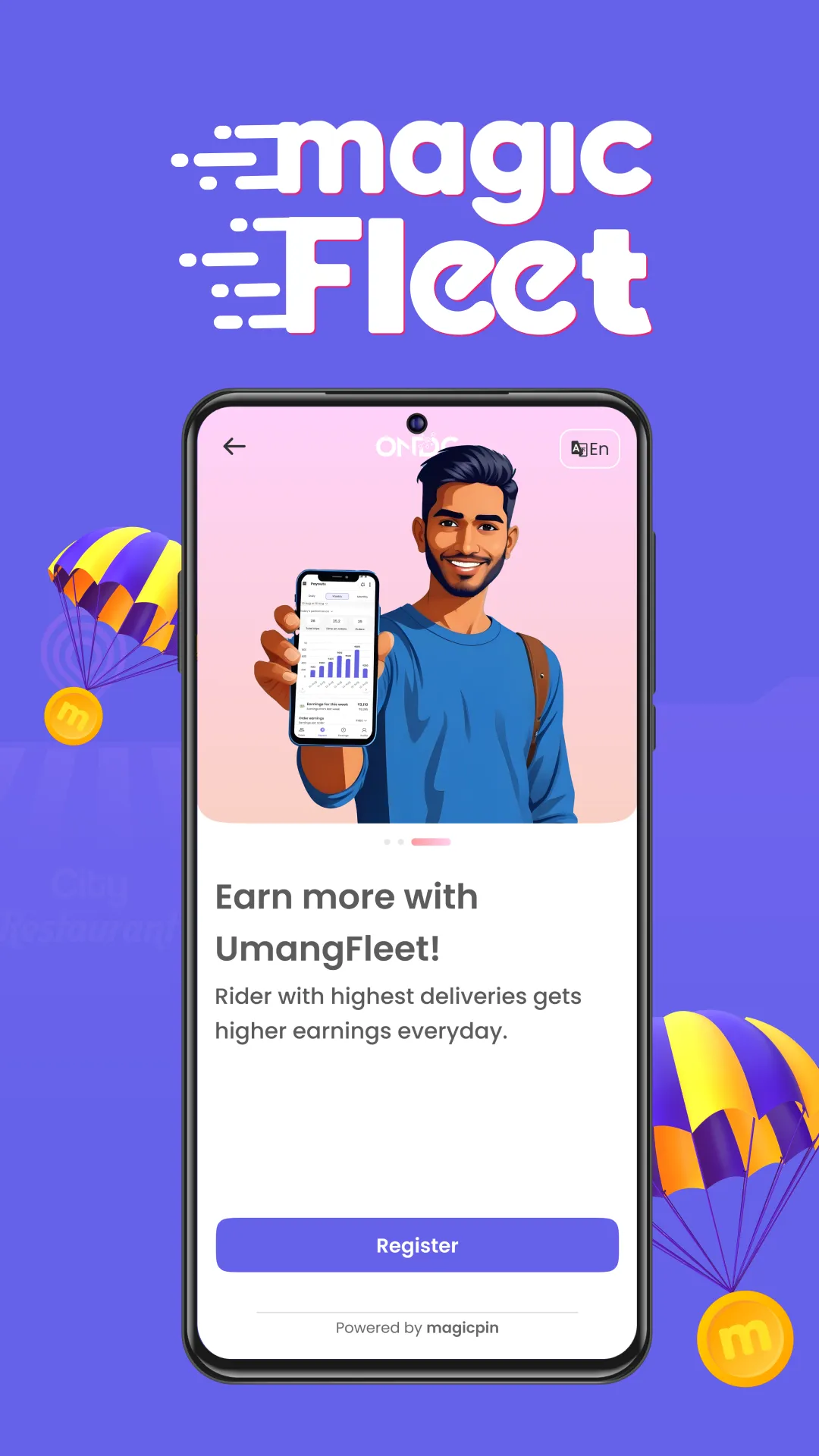 magicFleet Rider App | Indus Appstore | Screenshot