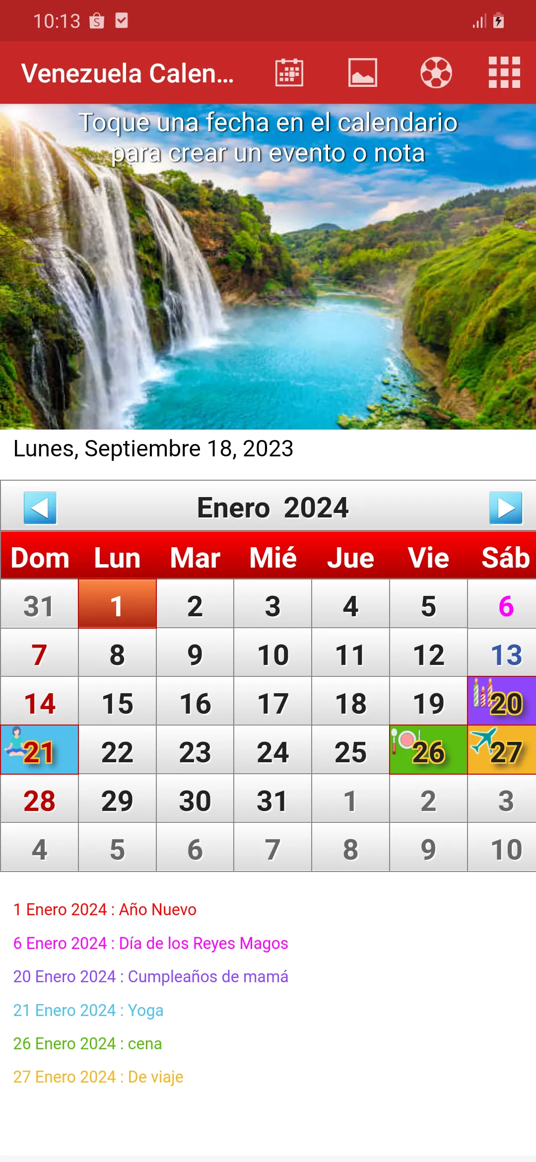 Venezuela Calendario 2024 | Indus Appstore | Screenshot