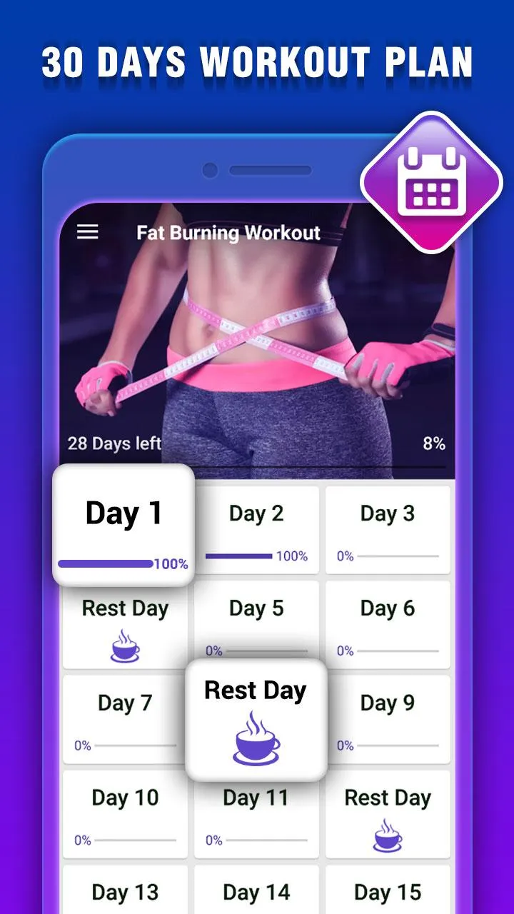 Fat Burning Workout for Women | Indus Appstore | Screenshot