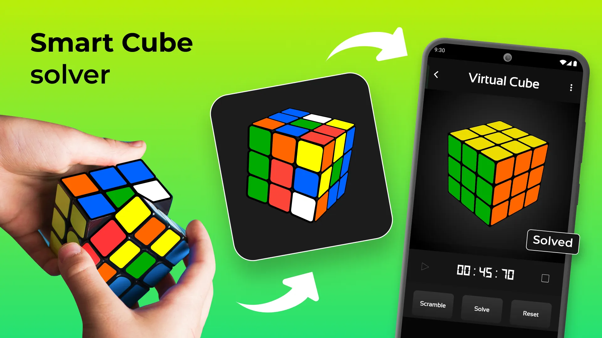 CubeX - Solver, Timer, 3D Cube | Indus Appstore | Screenshot