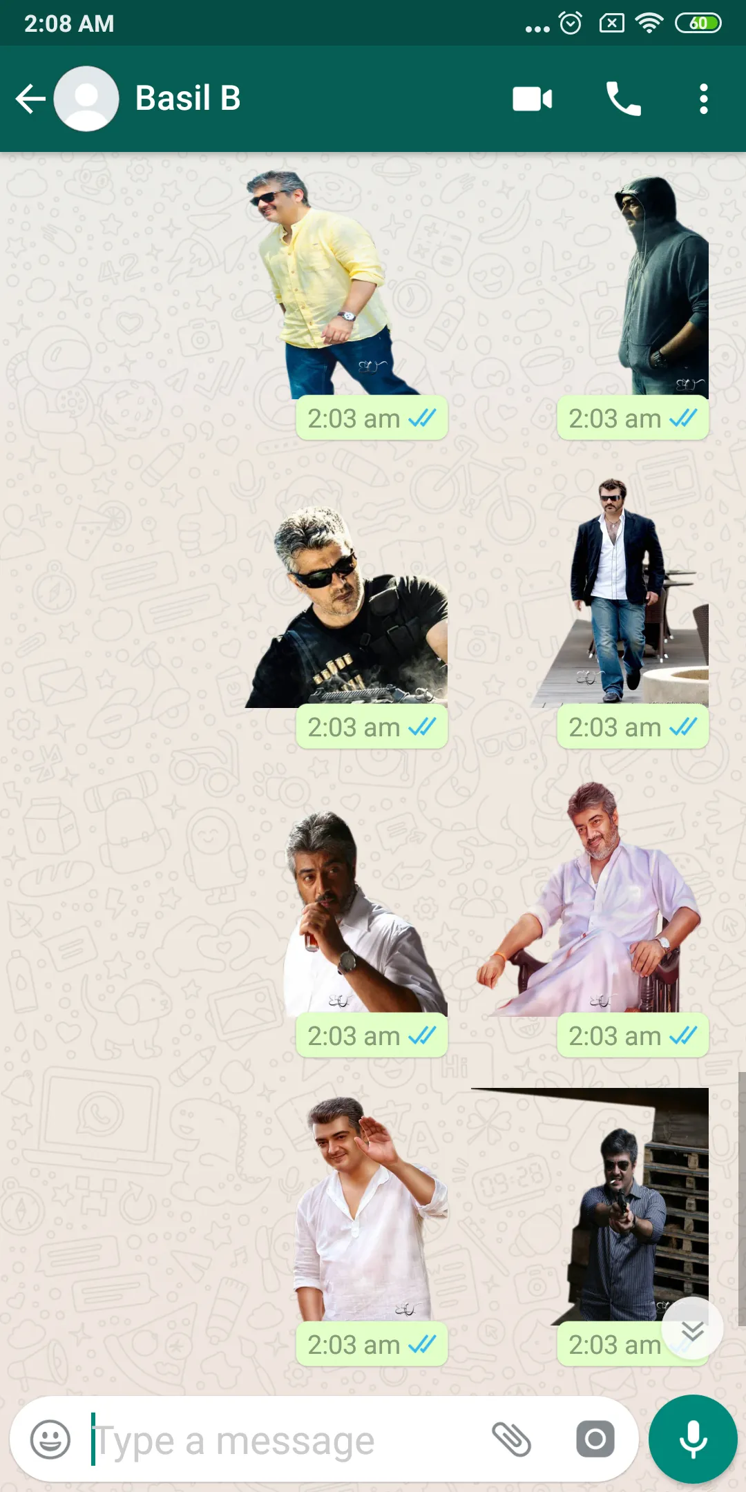 Ajith - Stickers for Whatsapp | Indus Appstore | Screenshot