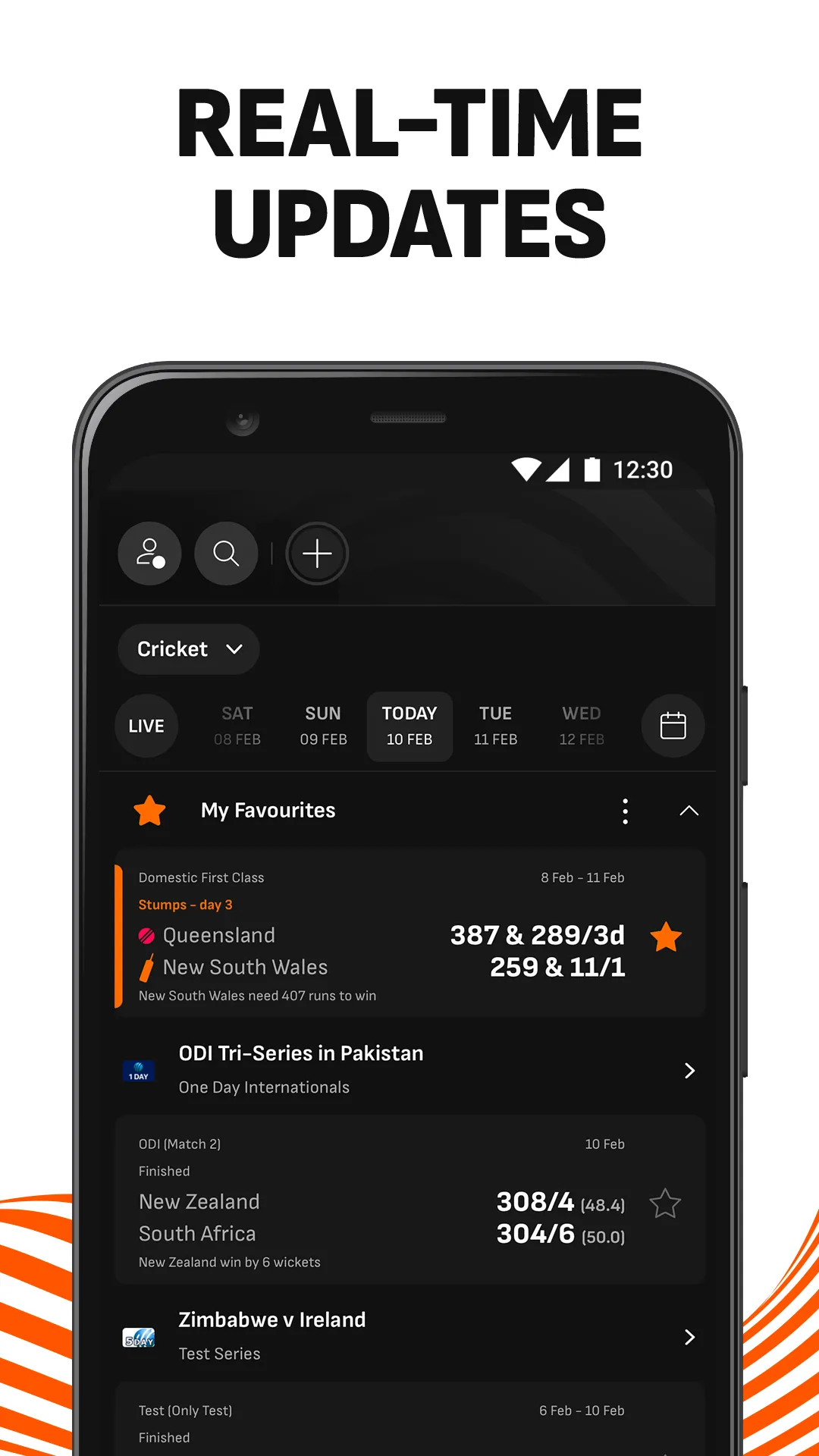 LiveScore: Live Sports Scores | Indus Appstore | Screenshot