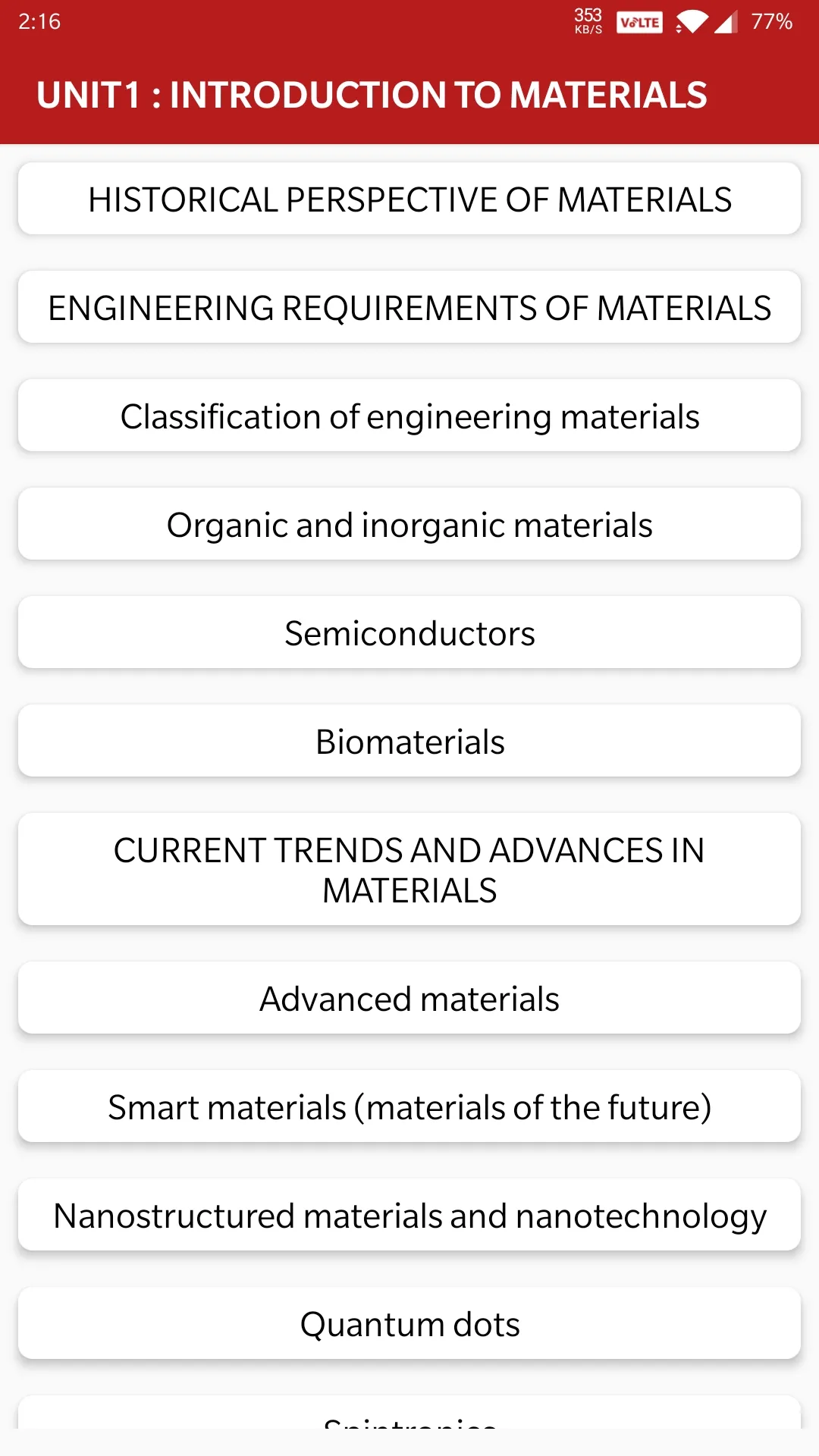 Material Science | Indus Appstore | Screenshot