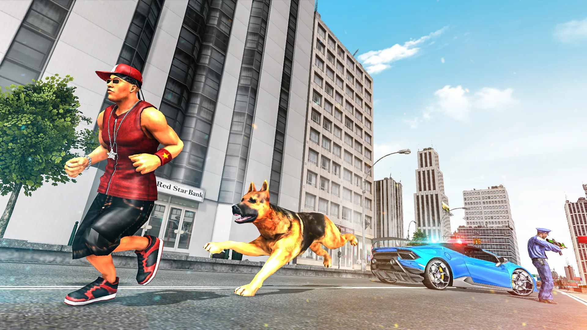 US Police Dog Car Chase | Indus Appstore | Screenshot