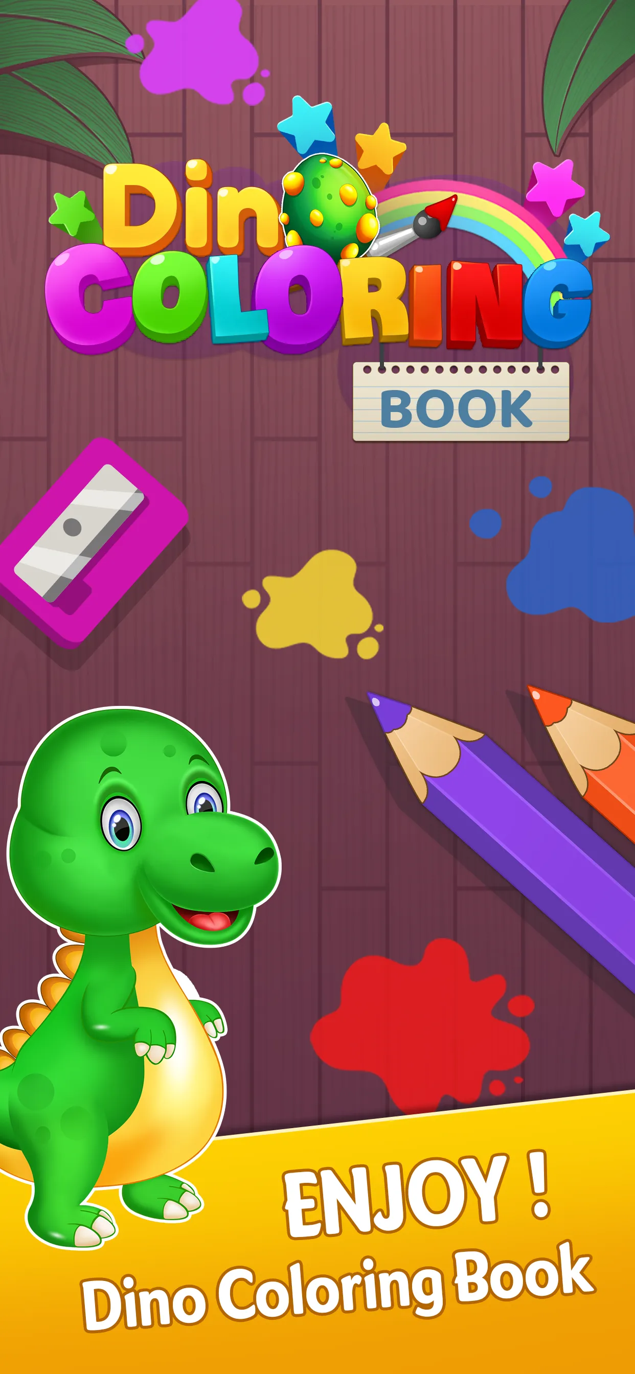 Dino Coloring & Drawing Book | Indus Appstore | Screenshot