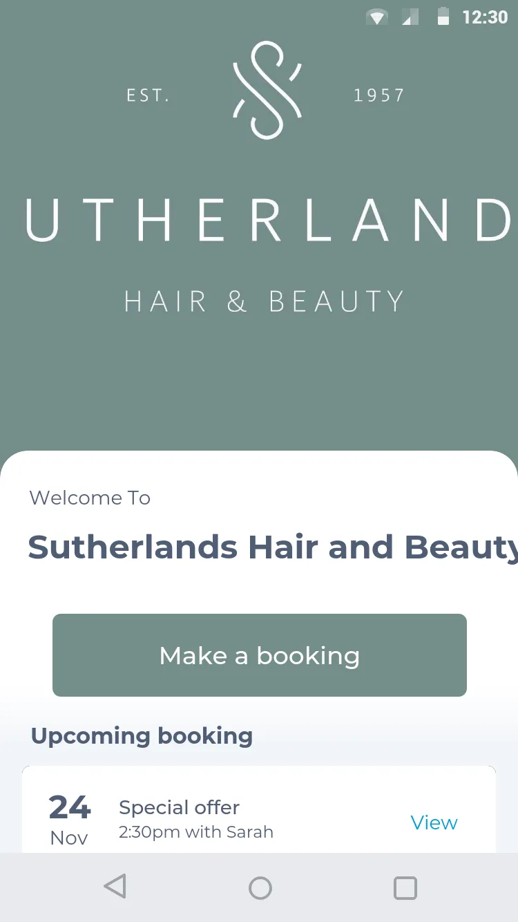 Sutherlands Hair and Beauty | Indus Appstore | Screenshot