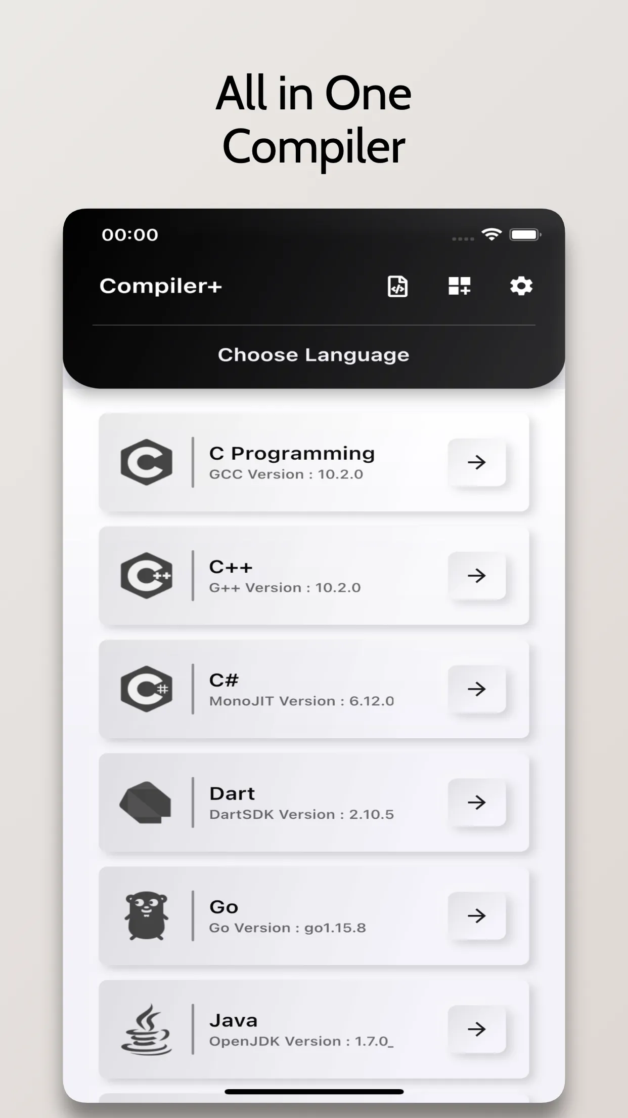 Compile+ - All in 1 Compiler | Indus Appstore | Screenshot