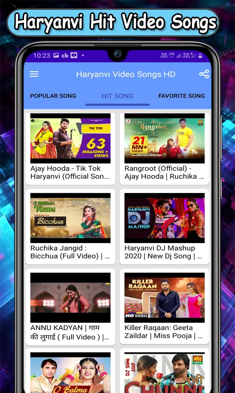 Haryanvi Video Songs HD | Indus Appstore | Screenshot