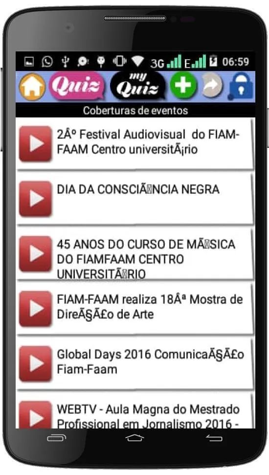 Curso de Jornalismo Audiovisua | Indus Appstore | Screenshot