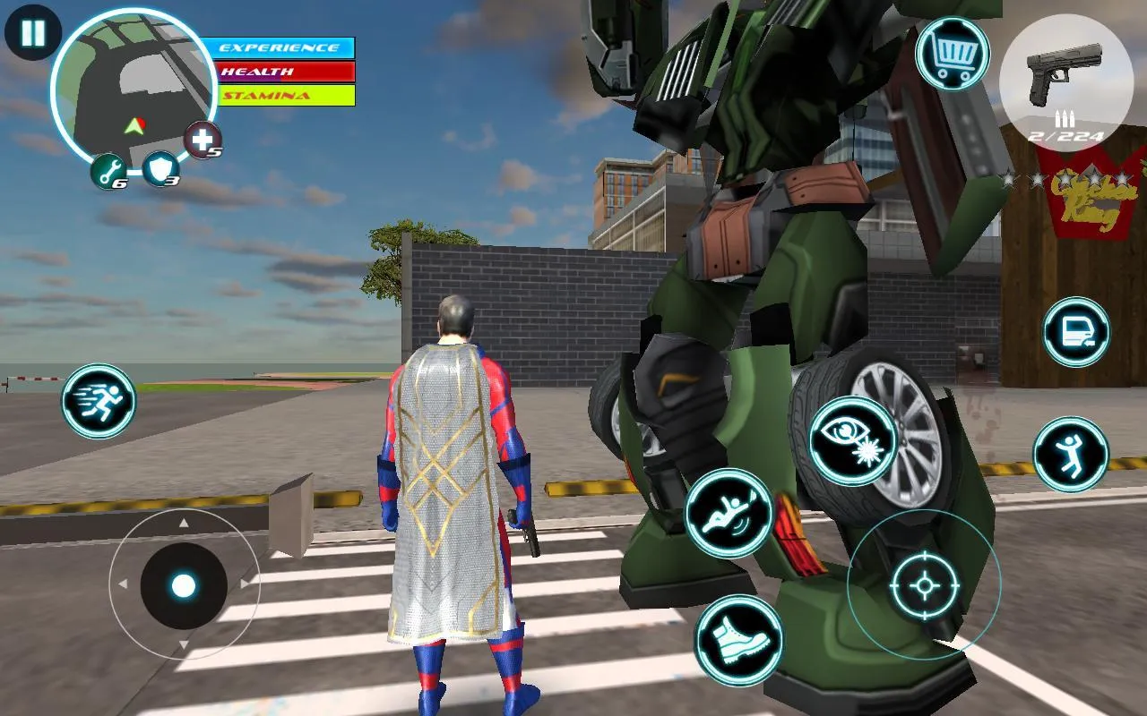 Superhero: Battle for Justice | Indus Appstore | Screenshot