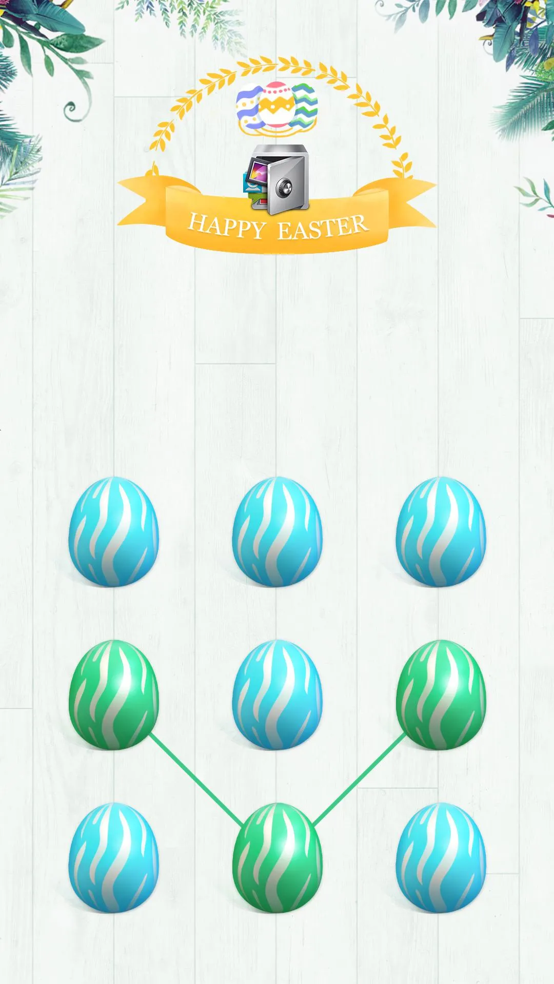 AppLock Theme Easter | Indus Appstore | Screenshot