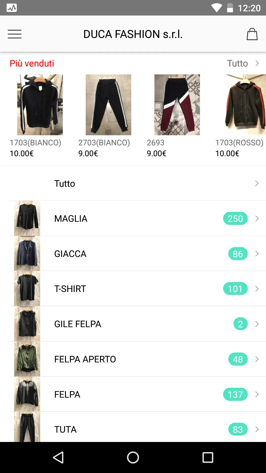 Duca Homme | Indus Appstore | Screenshot