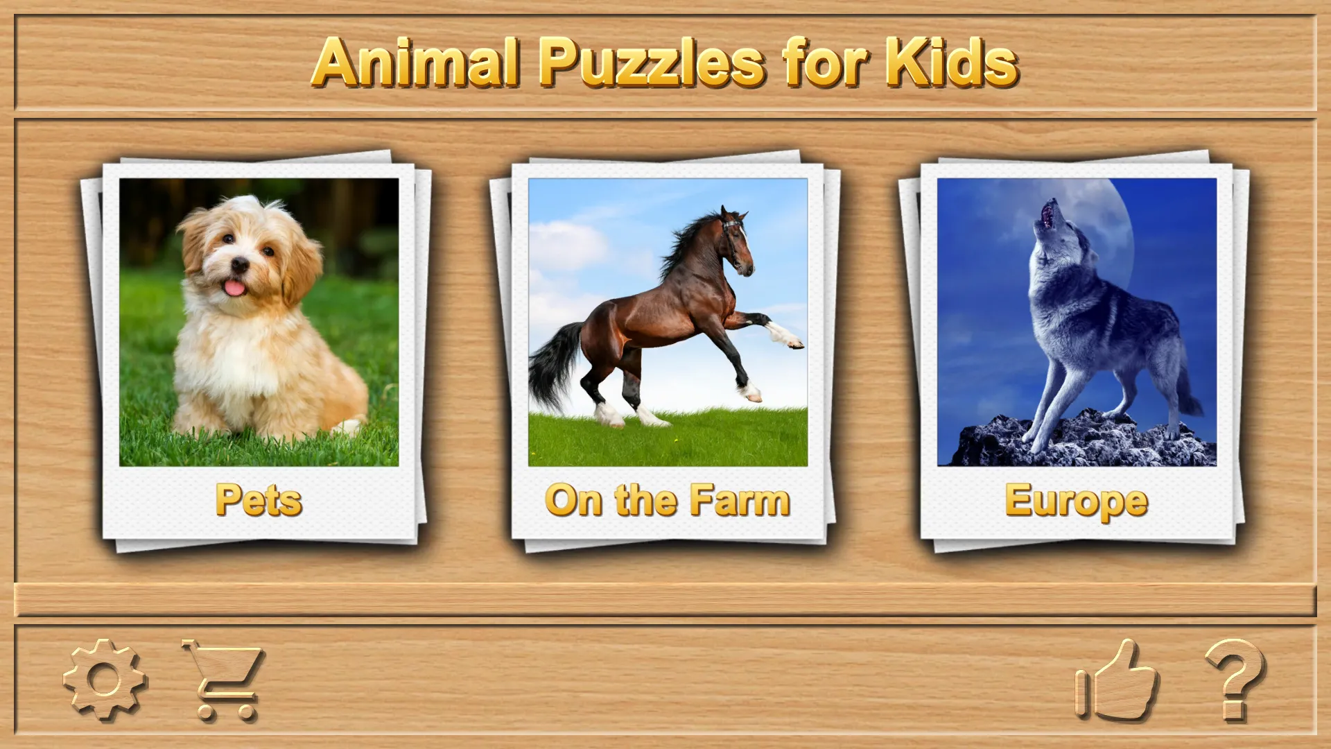 Animal Puzzles for Kids | Indus Appstore | Screenshot