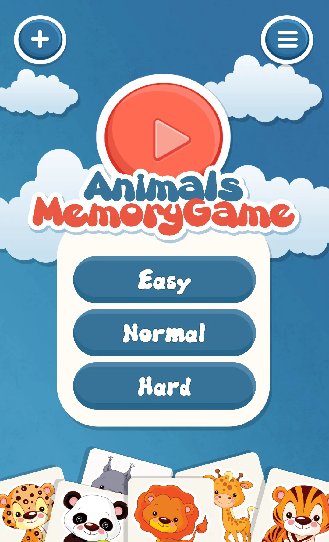 Animals memory game for kids | Indus Appstore | Screenshot