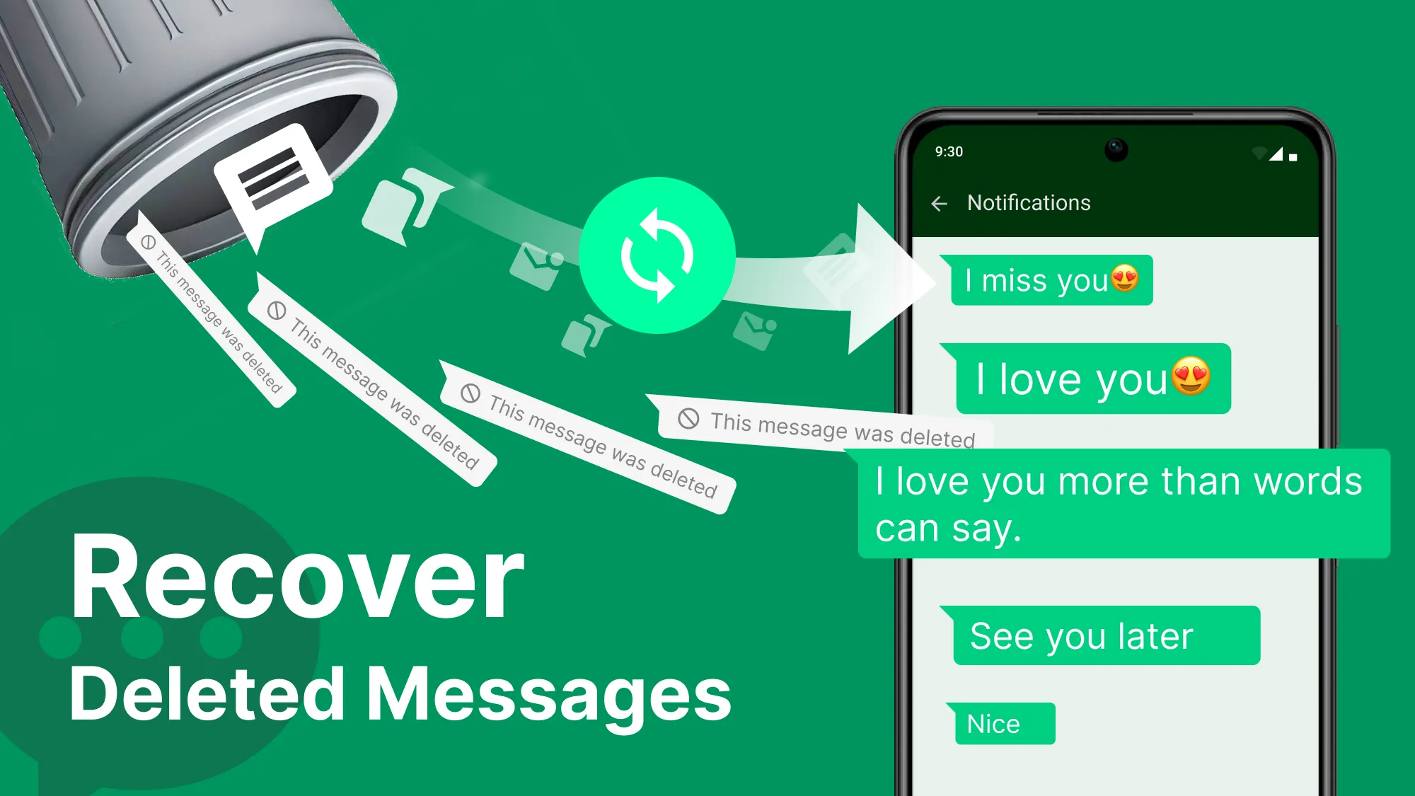 GC Recover Deleted Messages | Indus Appstore | Screenshot