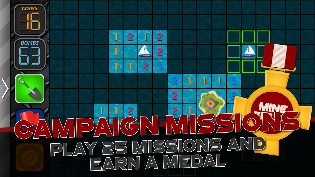 Mine Fields - Clear Landmines  | Indus Appstore | Screenshot