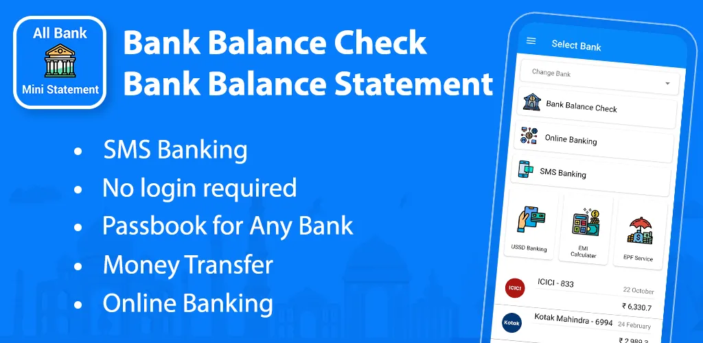 Bank Balance Statement Check | Indus Appstore | Screenshot