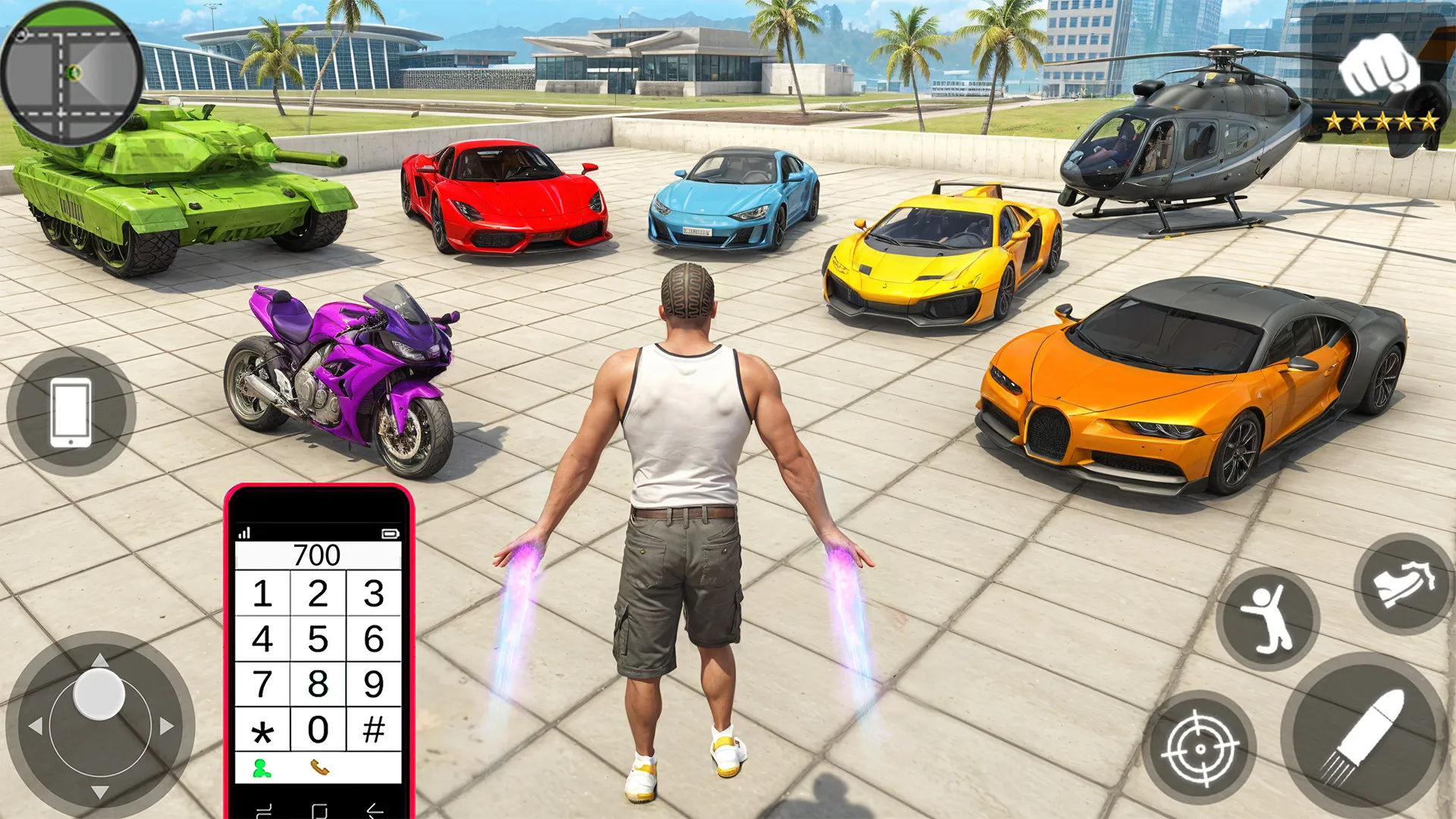 Rope City Gangster Open World | Indus Appstore | Screenshot