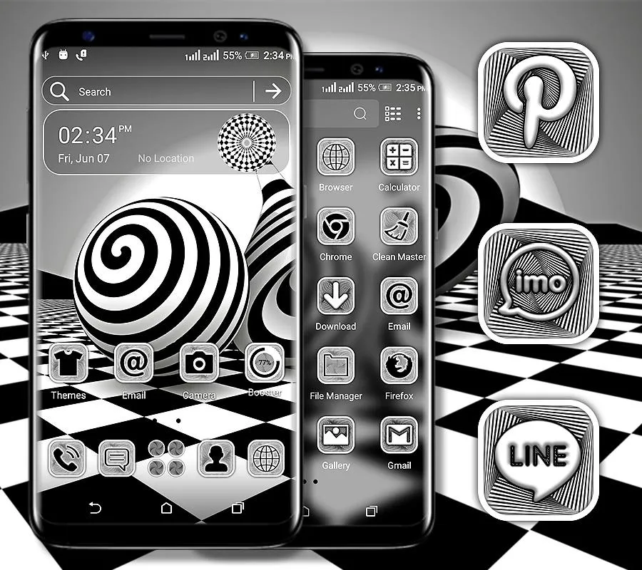 Illusion Launcher Theme | Indus Appstore | Screenshot