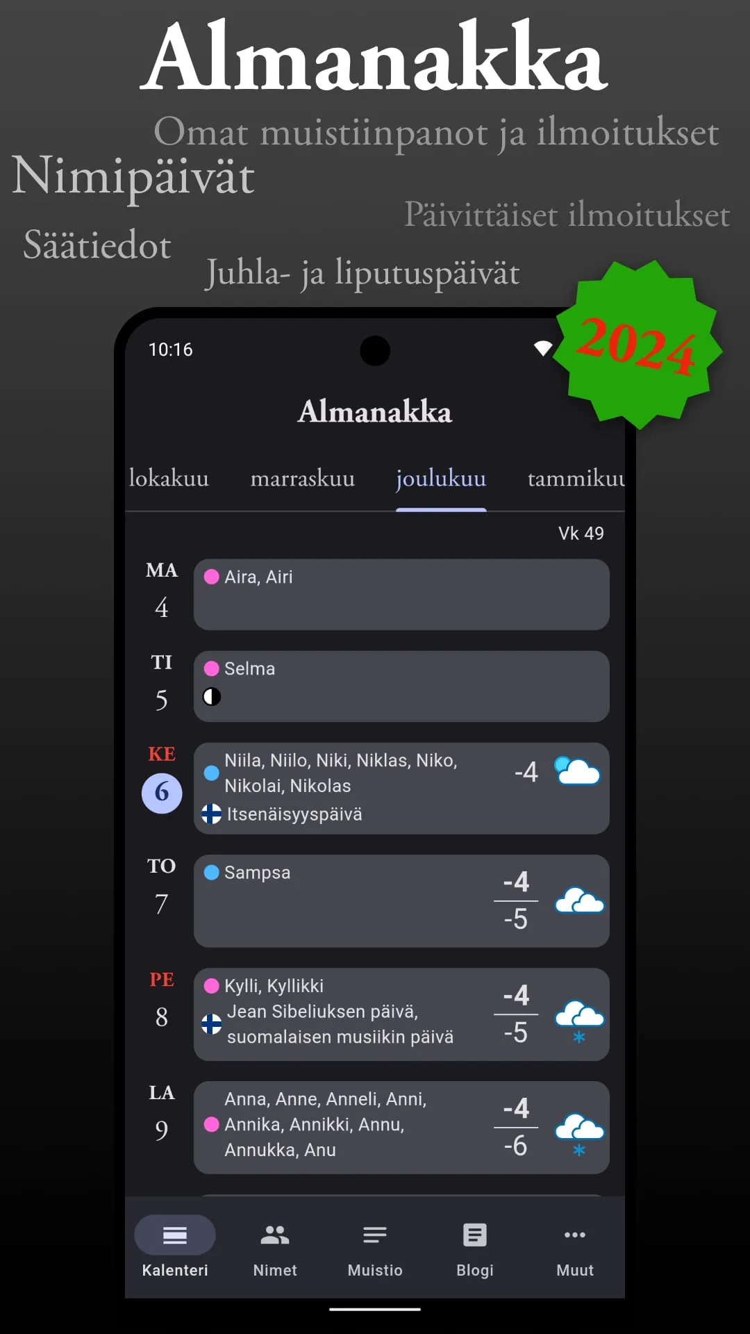 Almanakka | Indus Appstore | Screenshot