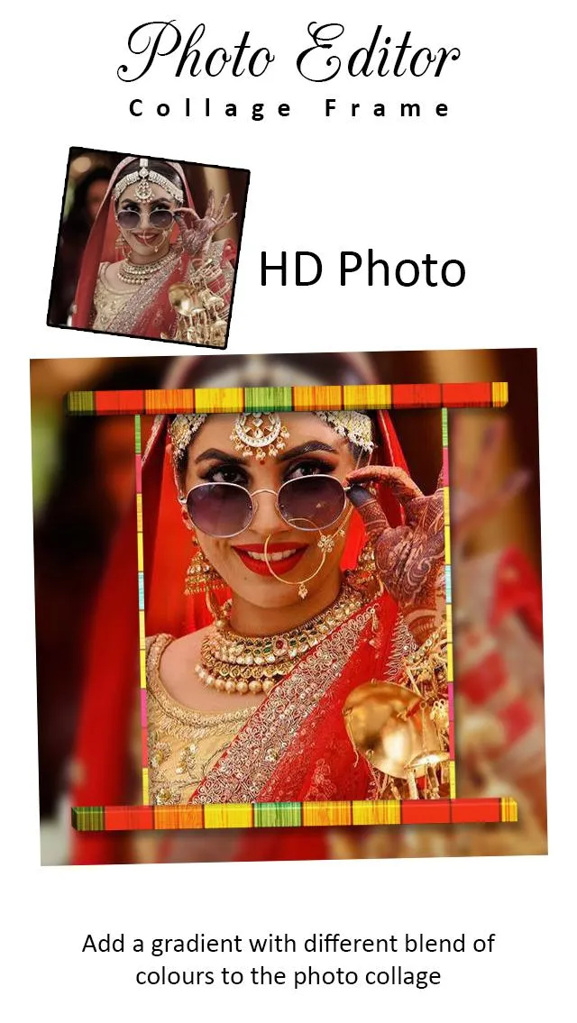 Photo Collage Frame Art Editor | Indus Appstore | Screenshot