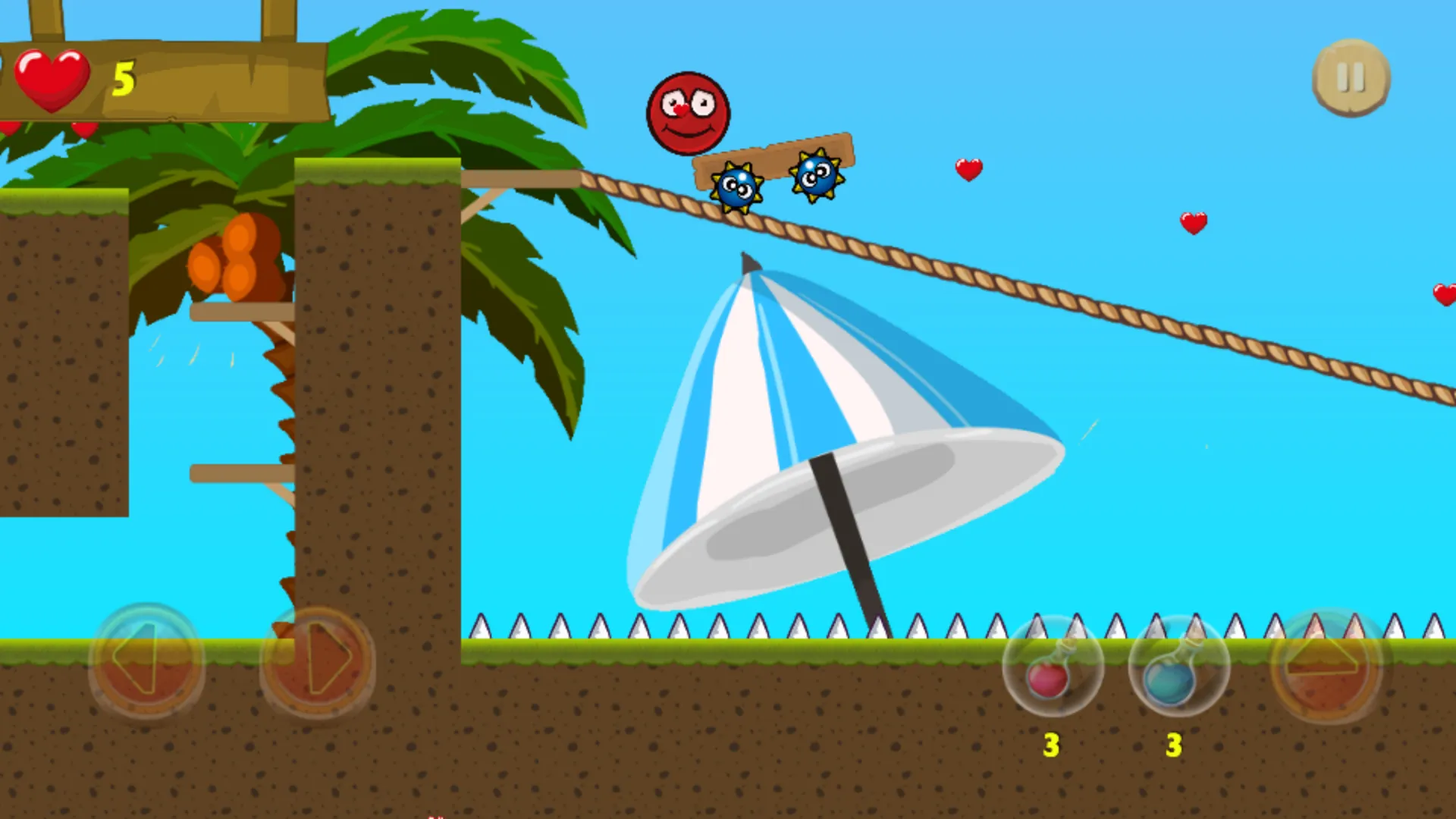 Rolling Balls - Tropical Beach | Indus Appstore | Screenshot