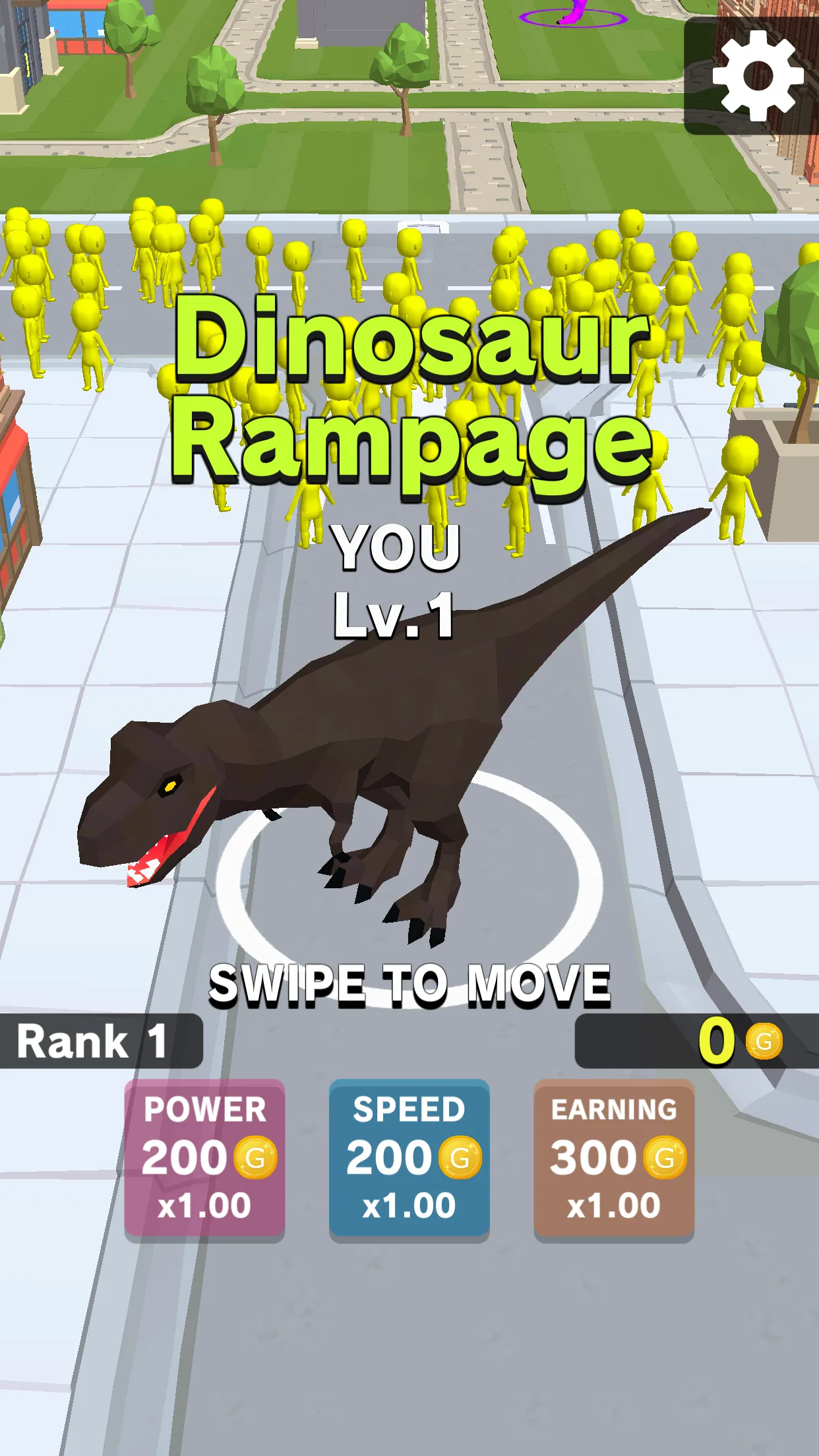 Dinosaur Rampage | Indus Appstore | Screenshot