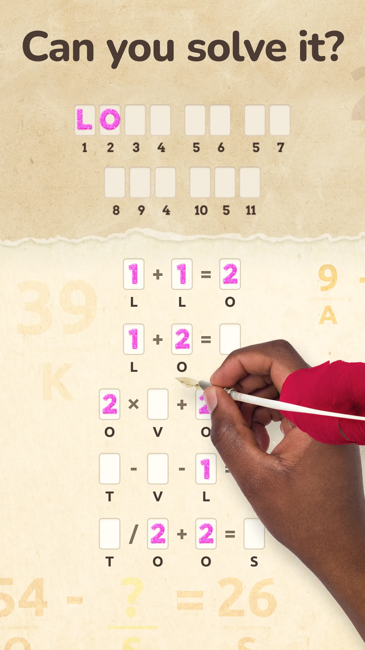 Letter Math－Cross Logic Puzzle | Indus Appstore | Screenshot