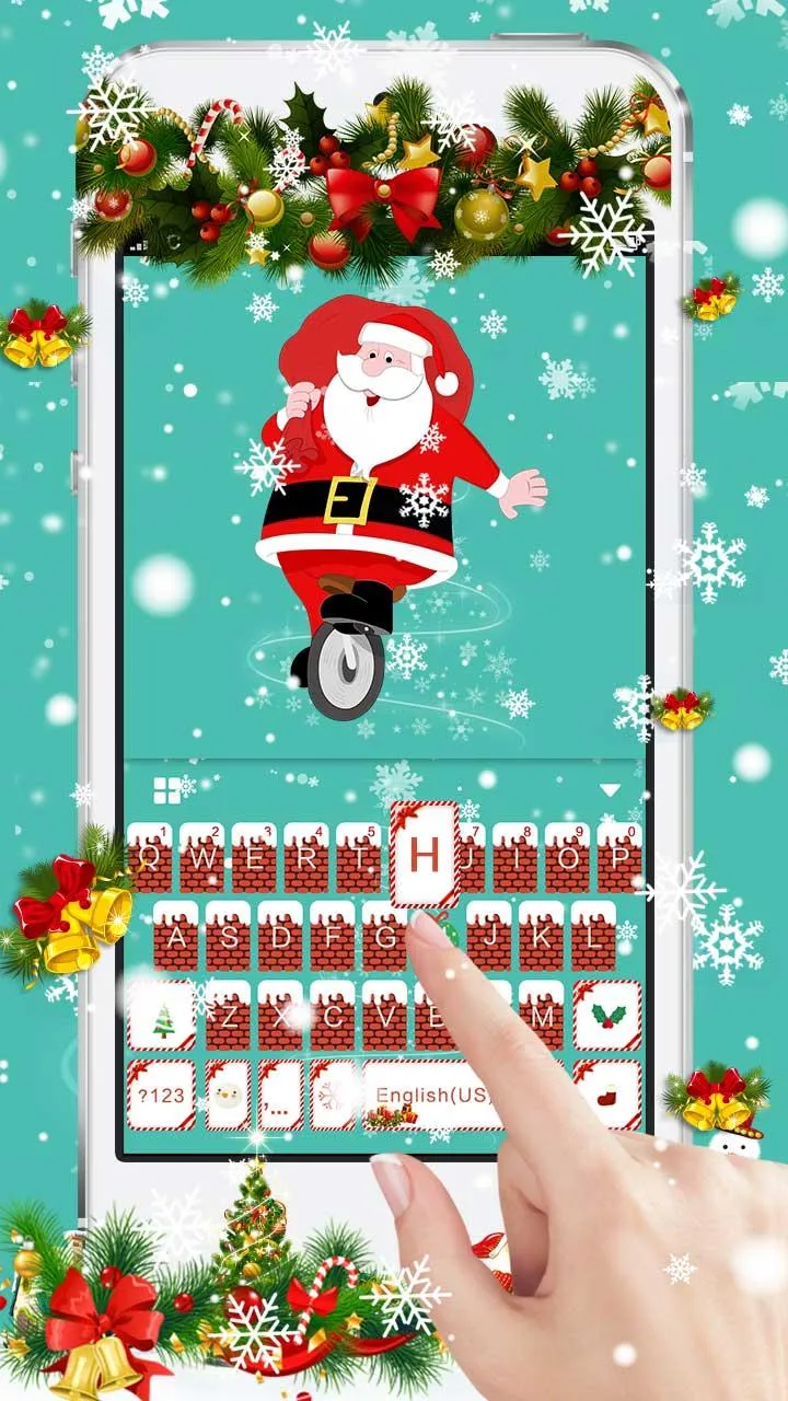 Chimney On Christmas Keyboard  | Indus Appstore | Screenshot