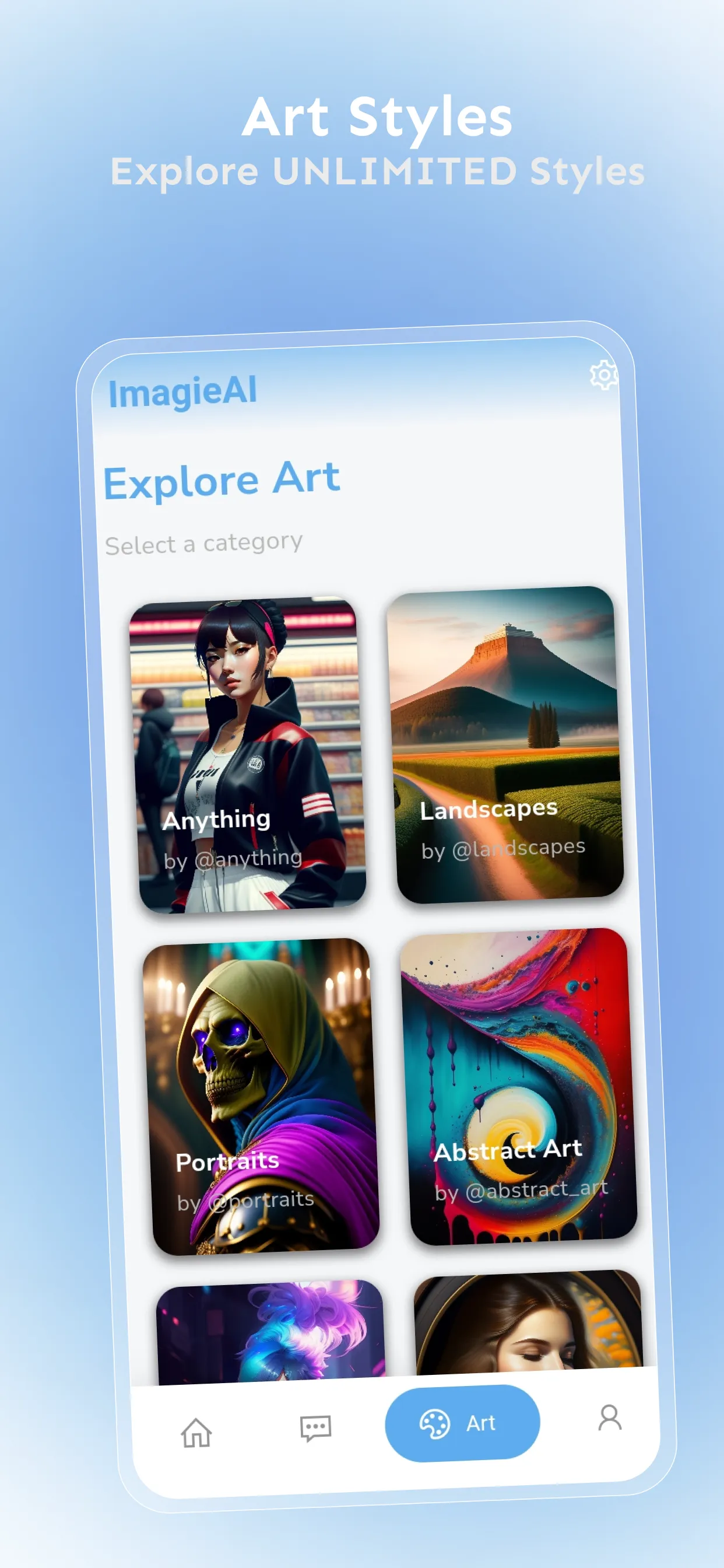 Imagie - AI Art and AI Chat | Indus Appstore | Screenshot