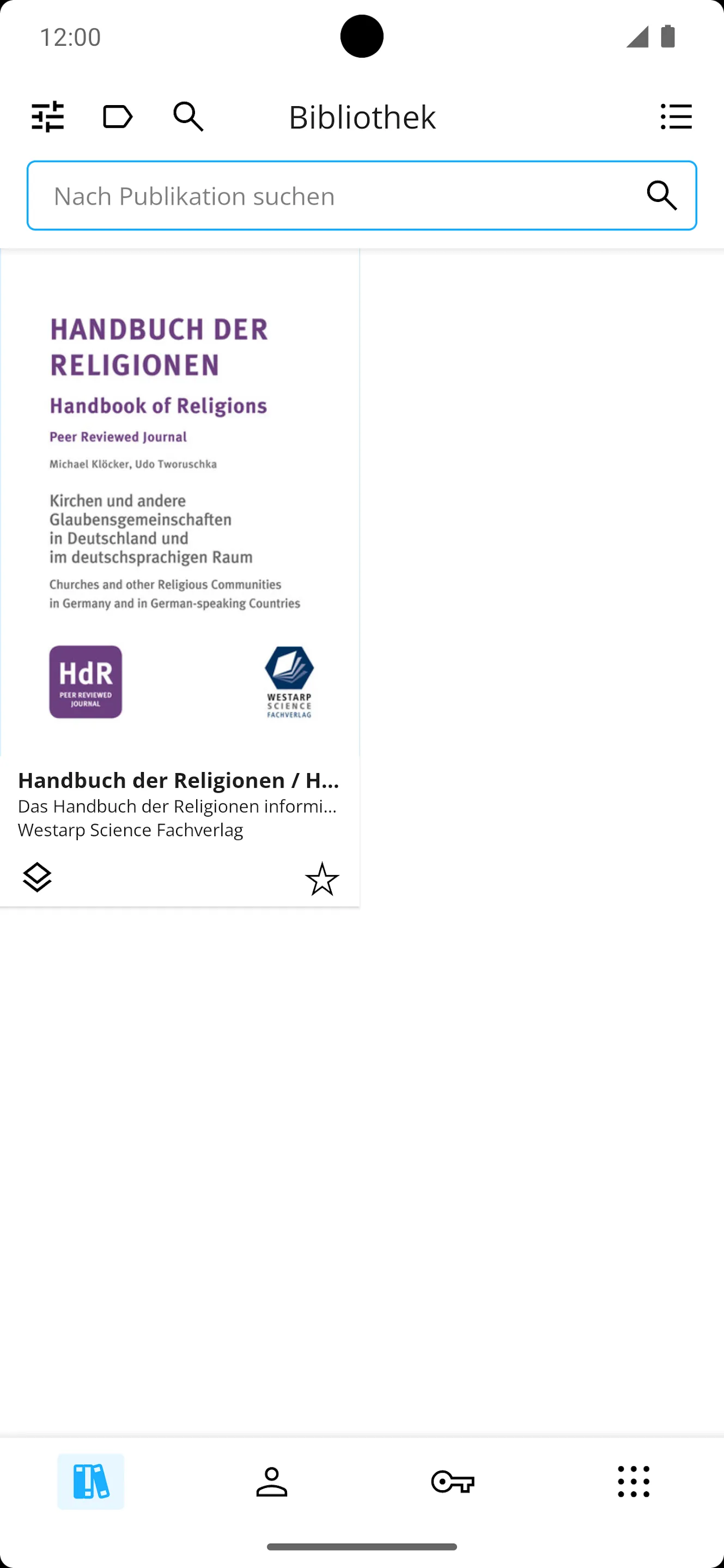 Handbuch der Religionen | Indus Appstore | Screenshot