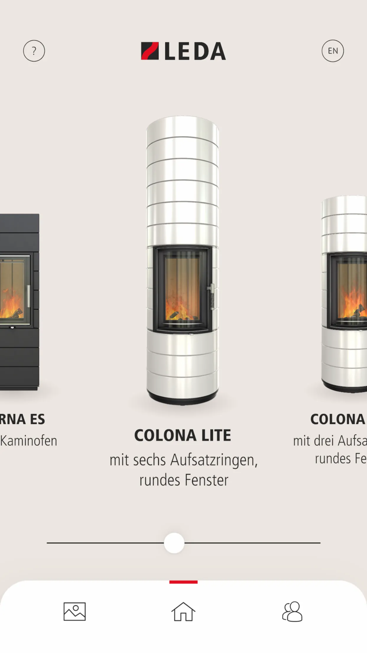 LEDA Wood Stove App 3D | Indus Appstore | Screenshot