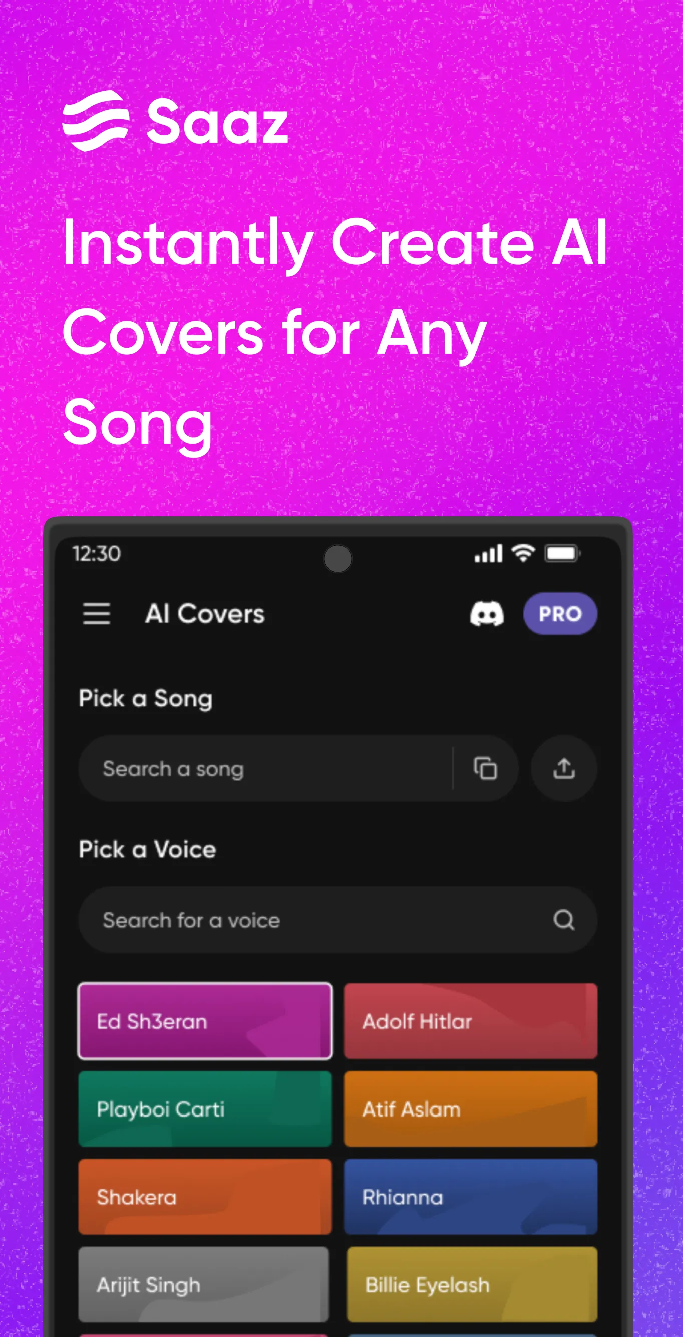 Saaz : AI Covers and Songs | Indus Appstore | Screenshot