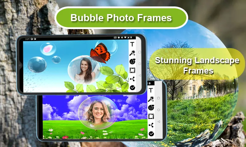 Bubble Photo Frames | Indus Appstore | Screenshot