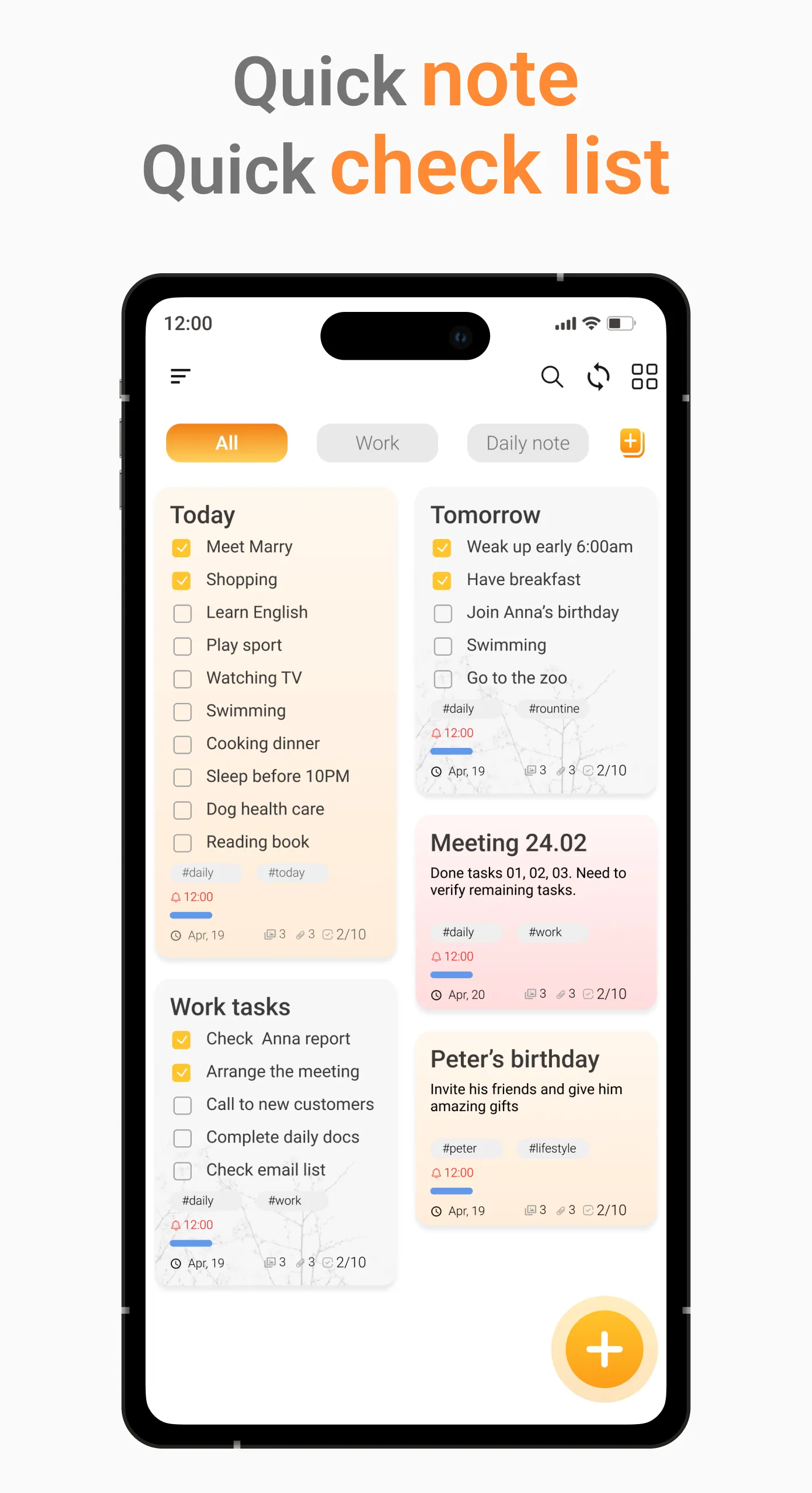 Notes: Color Notebook, Notepad | Indus Appstore | Screenshot