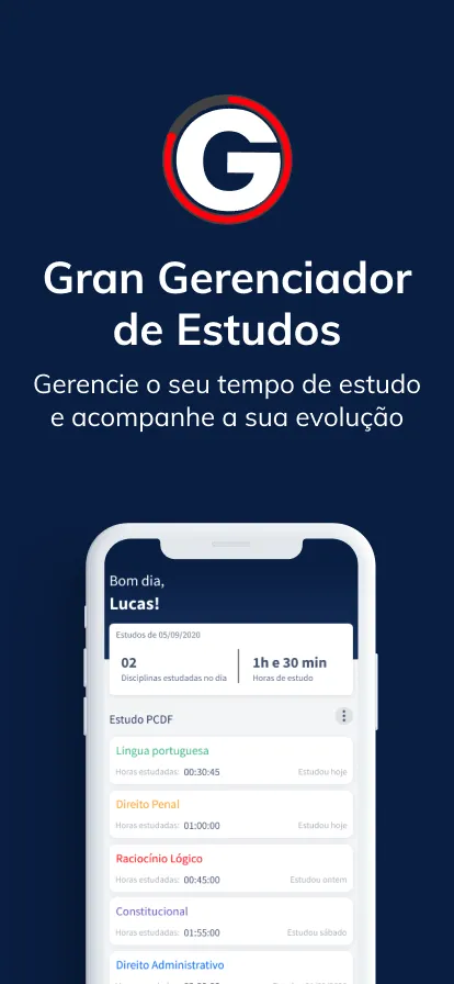 Gran Gerenciador de Estudos | Indus Appstore | Screenshot