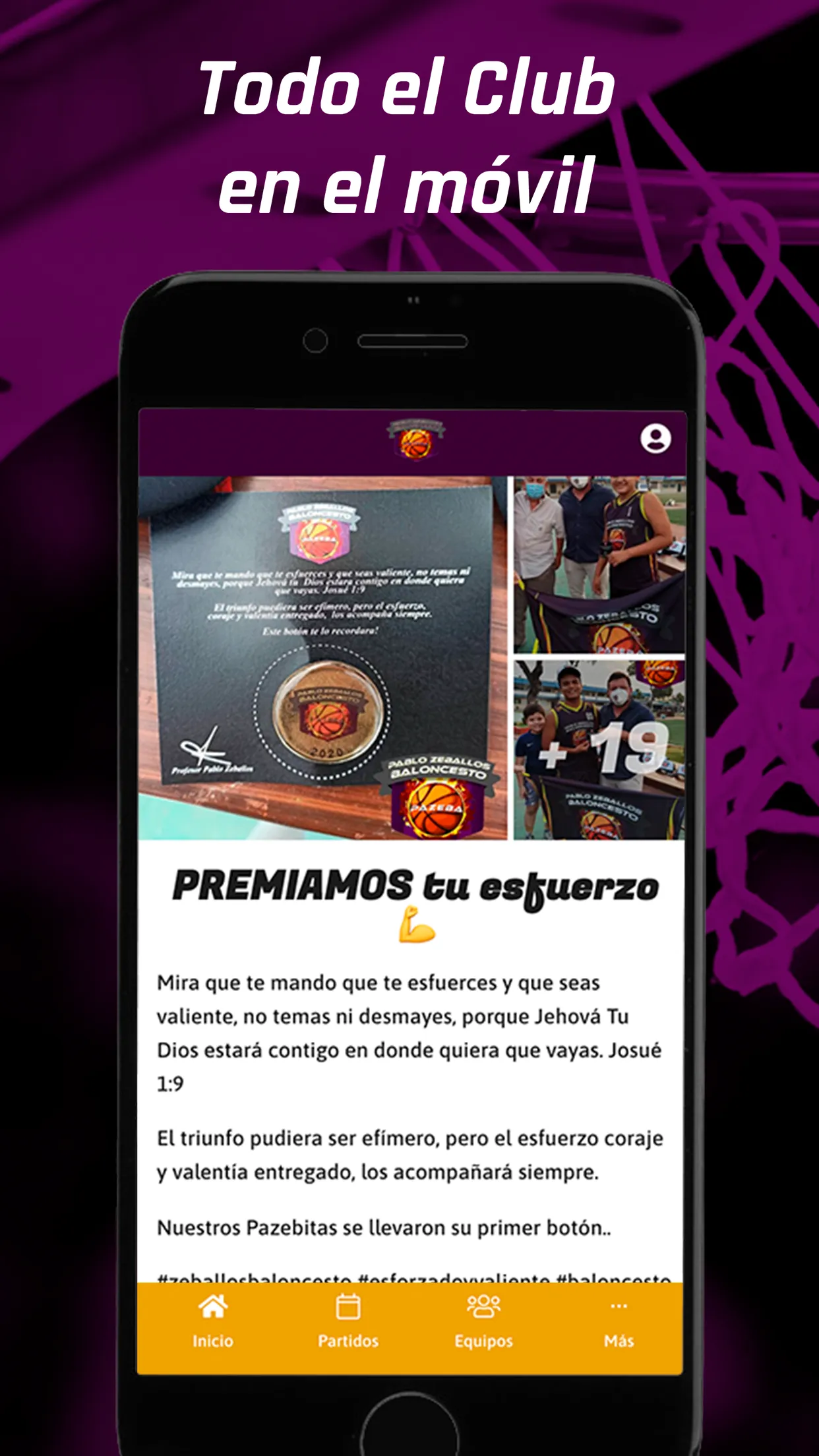 Pablo Zeballos Baloncesto PAZE | Indus Appstore | Screenshot