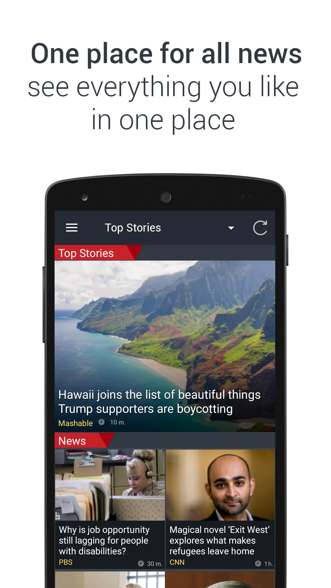 Anews: all the news and blogs | Indus Appstore | Screenshot