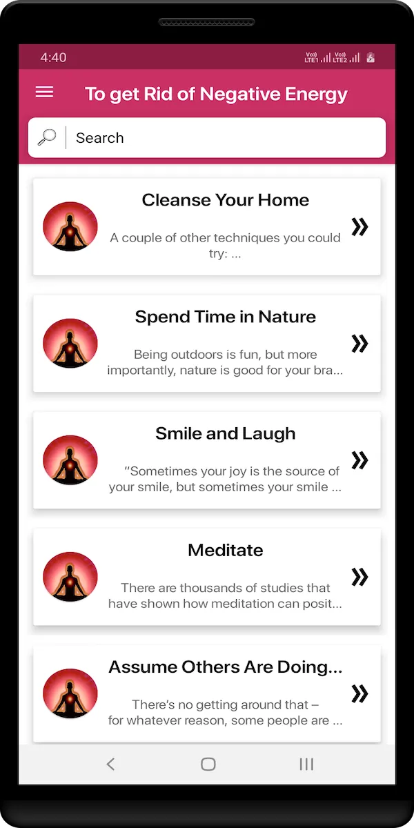 To get Rid of Negative Energy | Indus Appstore | Screenshot