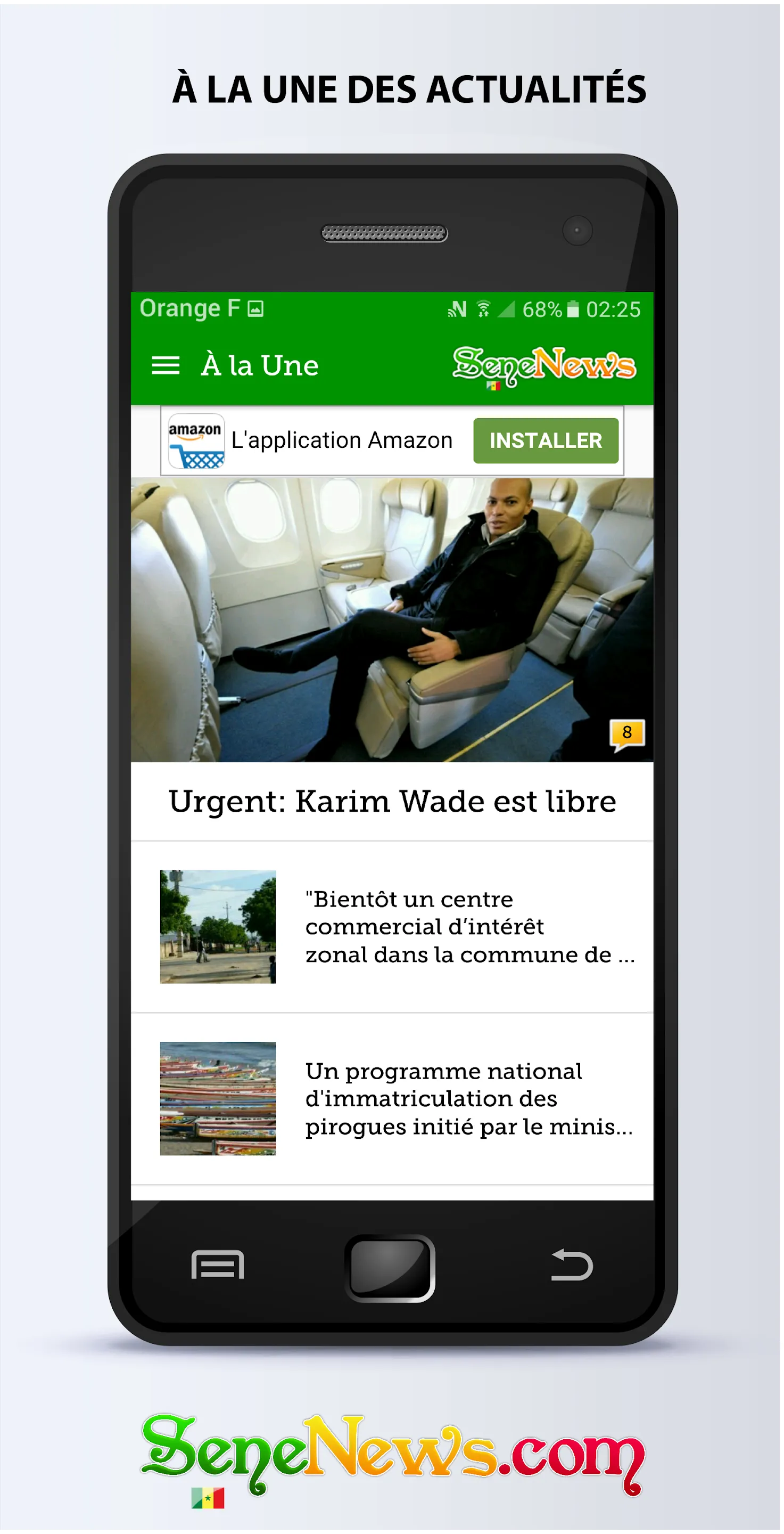 SeneNews : News in Senegal | Indus Appstore | Screenshot