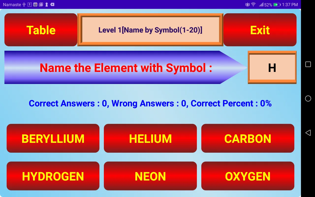 Modern Periodic Table | Indus Appstore | Screenshot