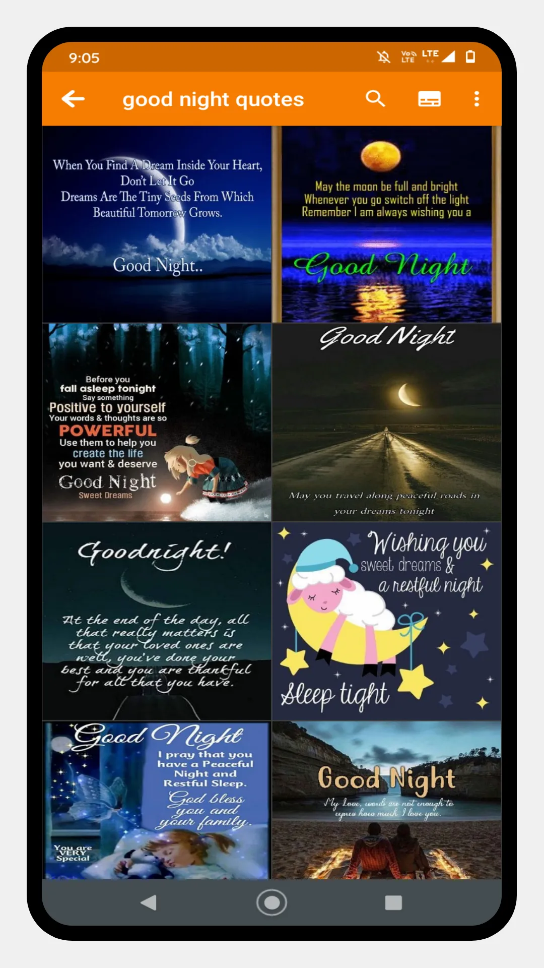 Good Night Quotes & Blessings | Indus Appstore | Screenshot