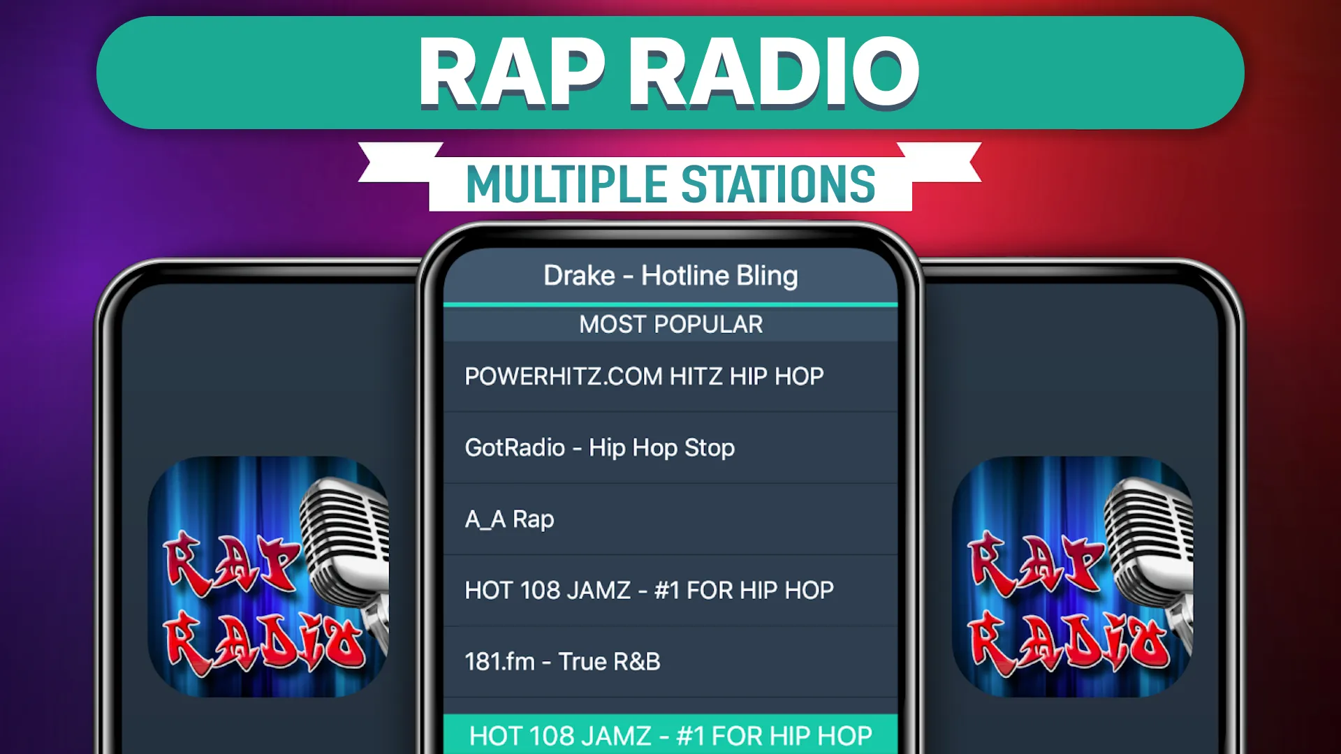 Rap Radio Favorites | Indus Appstore | Screenshot