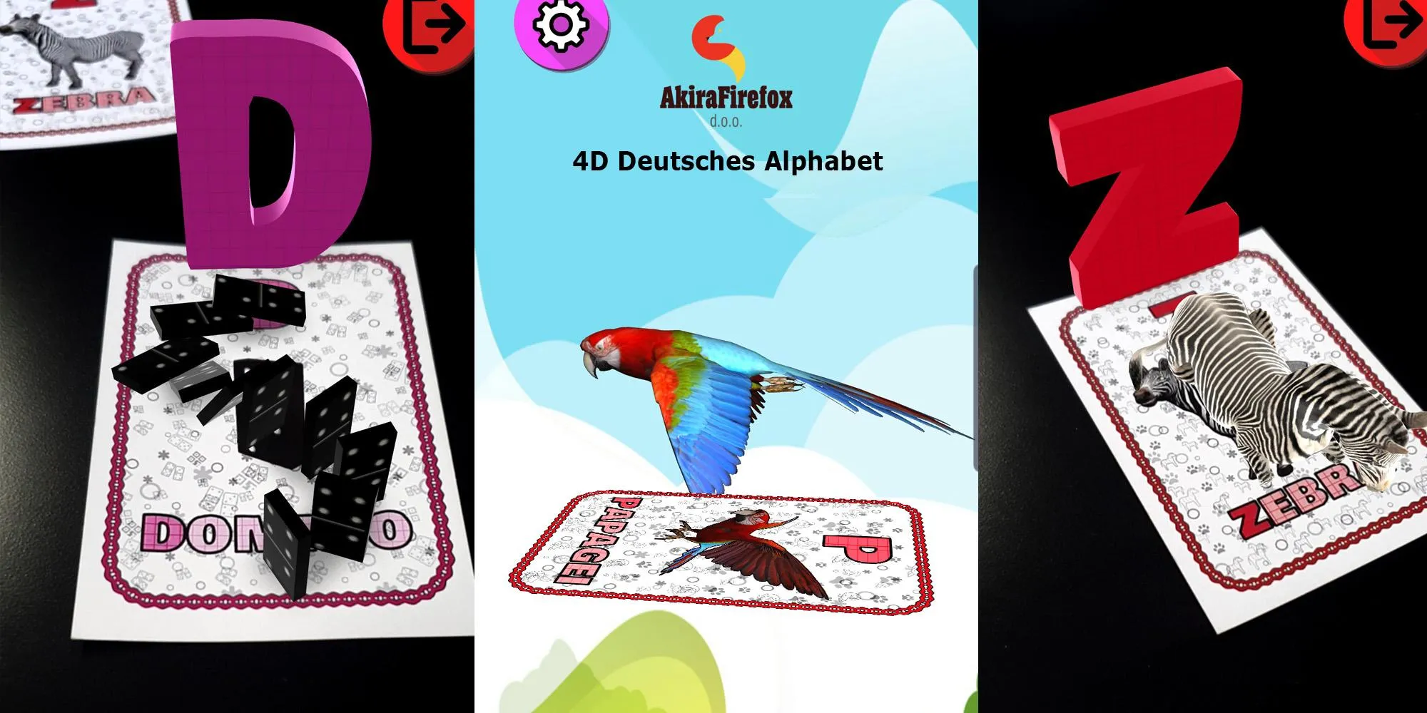 4D Deutsches Alphabet | Indus Appstore | Screenshot