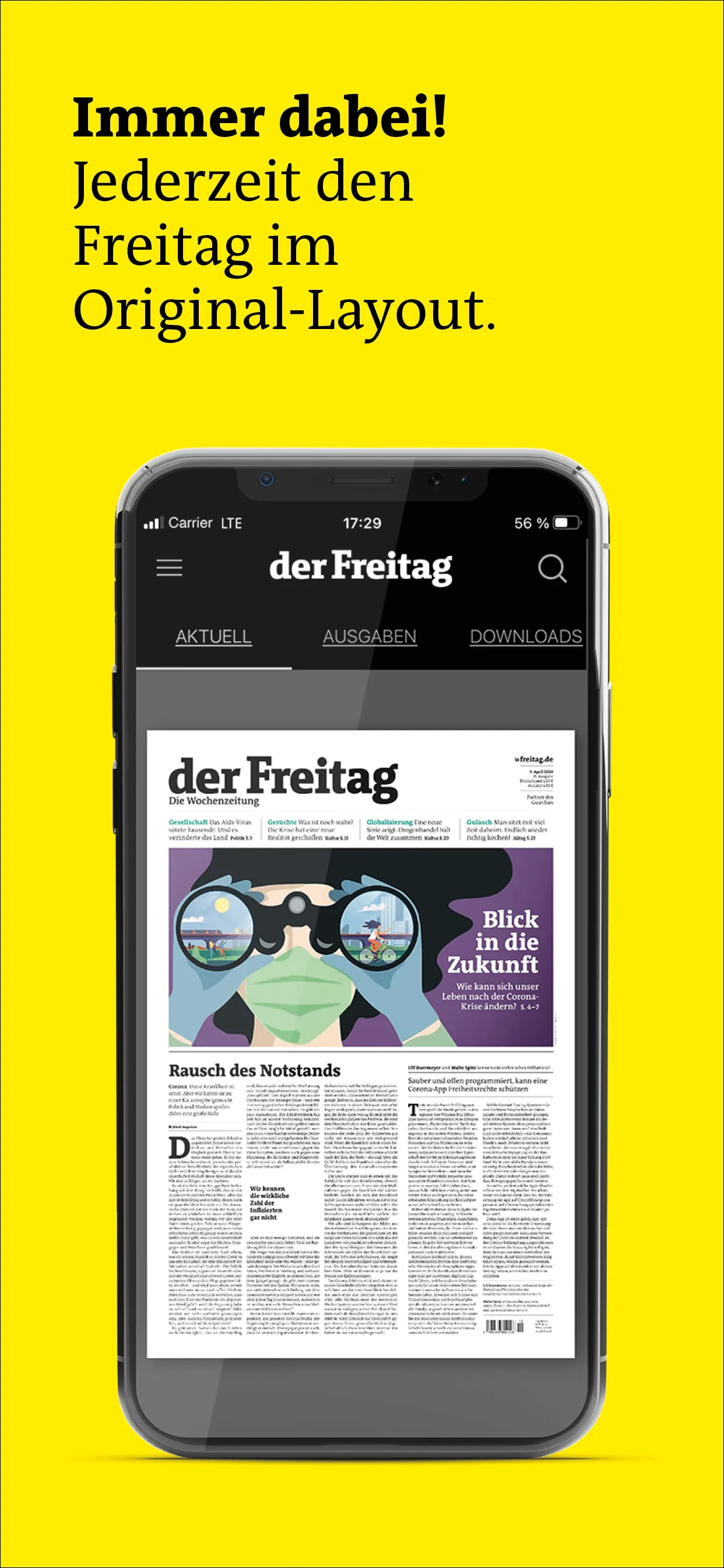 der Freitag EPaper | Indus Appstore | Screenshot