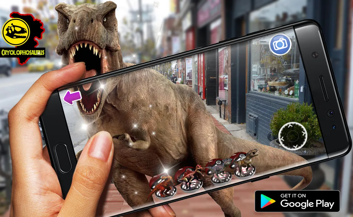 AR Dinosaur in real life  simu | Indus Appstore | Screenshot