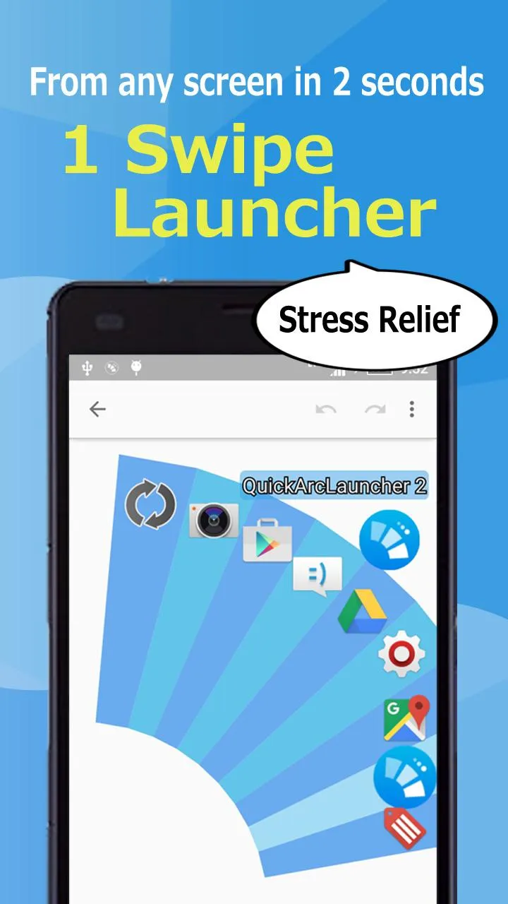 Quick Arc Launcher 2 | Indus Appstore | Screenshot