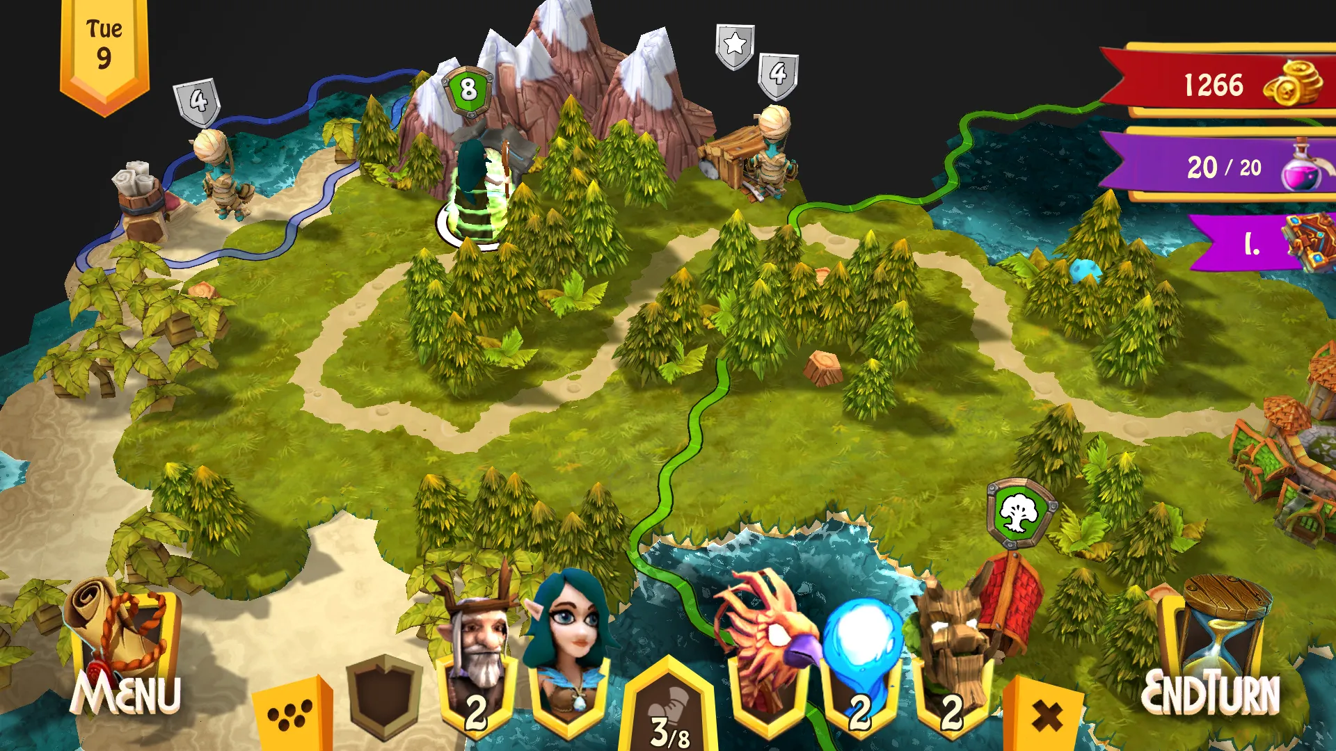 Heroes of Flatlandia - Demo | Indus Appstore | Screenshot