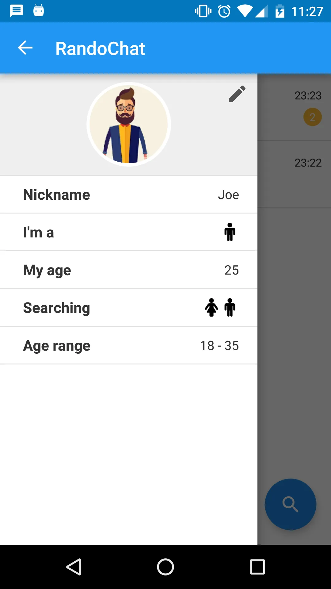 RandoChat - Chat roulette | Indus Appstore | Screenshot