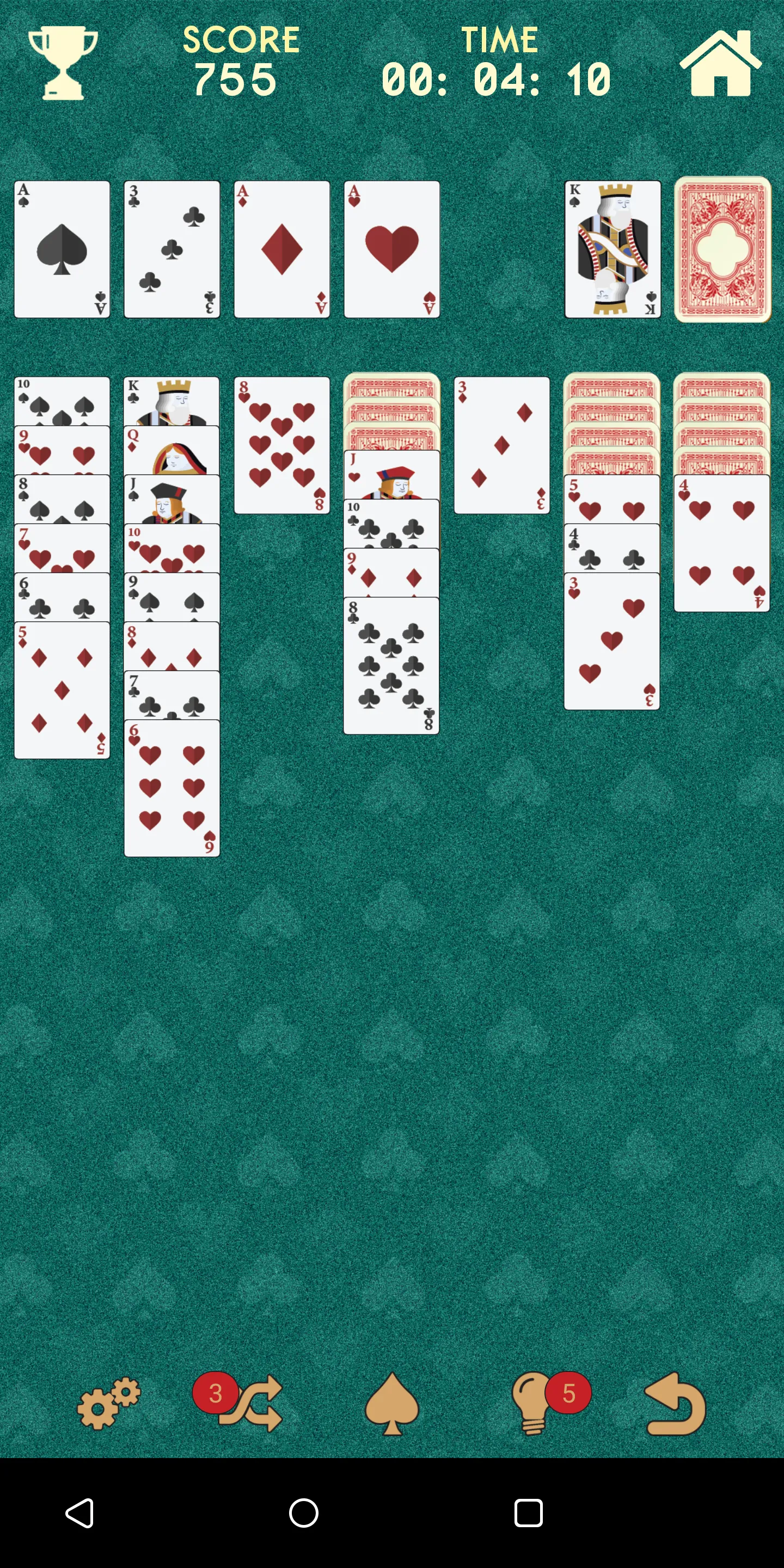 Offline Solitaire Card Games | Indus Appstore | Screenshot